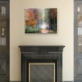 thumbnail image 2 of Masterpiece Art Gallery Breathe Autumn Forest Trail by Irene Weisz Canvas Photo Art Print 22" x 28", 2 of 4