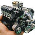 thumbnail image 1 of V8 Engine Resin Sculpture Kit - Gasoline Top-Down Engine Model Ornament, Engine-Themed Decorative Piece, 1 of 5
