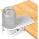 thumbnail image 2 of 2026 Clip-on Cup Holder Clip Saucer Holder Clip Design (WHITE), 2 of 5