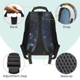 thumbnail image 6 of KUIFORTI Blue Axolotl Kids Backpack Girls Bookbag Fashion School Bag with Laptop Compartment Front Pockets Back to School Essentials Gifts, 6 of 7