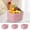 Z(4S), variant on Luoshdecor Small Woven Basket,Cute Small Rope Shelf Storage Bins for Organizing Shelves, Empty Gift Baskets, Cute Organizer Basket for Home and Office (Light Pink )