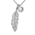 thumbnail image 1 of Here's a polished and professional product description for your **Stylish Leaf Pendant Necklace**:\n\n \n\n**Elegant Leaf Pendant Necklace for Women –, 1 of 3