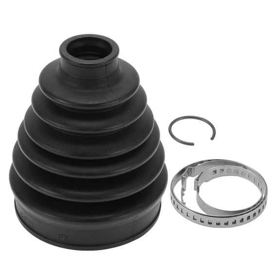 Unique Bargains No.TDR500100 CV Joint Boot Kit W/ Clamps for Land Rover Range Rover Evoque 2017-2019 for Land Rover Discovery Outer Constant Velocity Joint Boot 1 Set