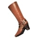 thumbnail image 5 of Botas de tacón alto de para mujer, zapatos de tacón alto, modelo femenino, decoración de botas para figuras de 6 ", accesorios de modelo de Marrón claro Hugo Botas femeninas, 5 of 10