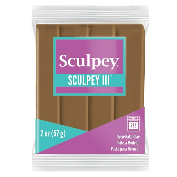 Sculpey III, 2 oz., Hazelnut