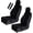 2 Pack Black, variant on General Gear Black Premium Universal Fit Waterproof Stain Resistant Car Seat Cover Neoprene Non-Slip Bucket Seat Dog Sweat Proof Protector Save Your Leather Cloth Seats Van Truck SUV Auto Sedan