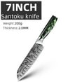 thumbnail image 1 of Akatsuki Kitchen Knife Forged Damascus Steel Japanese Chef Knife for Slicing Cutter with Easy-Grip Resin Handle and Gift for Chef's Giftcase, 1 of 5