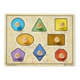 thumbnail image 5 of Melissa & Doug Deluxe Jumbo Knob Wooden Puzzle - Geometric Shapes (8 pcs), 5 of 10