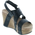 thumbnail image 7 of Pierre Dumas Women's Hester-5 Vegan Leather Strappy Wedge Sandals, 7 of 7