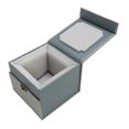 thumbnail image 3 of 1/4 Ball Jointed Doll Head Box, Retro Elegant Shockproof Storage Case for 18-19.5cm Head Circumference, Suitable for Ball Jointed Doll, Inner Size 10 X 10 X 9.5cm, 3 of 7