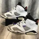 thumbnail image 3 of Ni - ke Ni - ke Air Jordan 6 Retro LTR Flint Flight Nostaglia Grey Sz 10 Sneaker CI3125-100, 3 of 5
