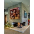 thumbnail image 5 of Marmont Hill "Blacksmith" by John Falter Painting Print on Canvas, 5 of 7