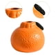 thumbnail image 4 of Jarrón de flores con forma de naranja, adorable maceta de cerámica para escritorio., 4 of 7