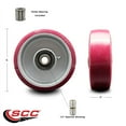 thumbnail image 2 of SCC-5" Poly on Aluminum Wheel Only w/Roller Bearing - 1/2" Bore-900 lbs Capacity, 2 of 2