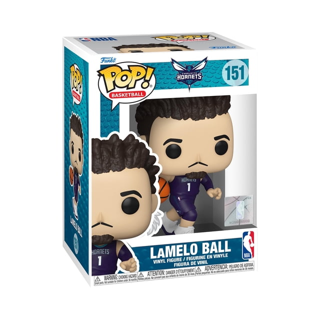 ¡Funko Pop! Balón LaMelo de los Charlotte Hornets de la NBA