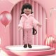 thumbnail image 5 of Juguetes de piscina, juguetes para bebés y niños pequeños. Conjunto de tres piezas: chaleco de terciopelo, chaqueta vaquera y mono para muñeca reborn. Ropa y accesorios para muñecas., 5 of 6