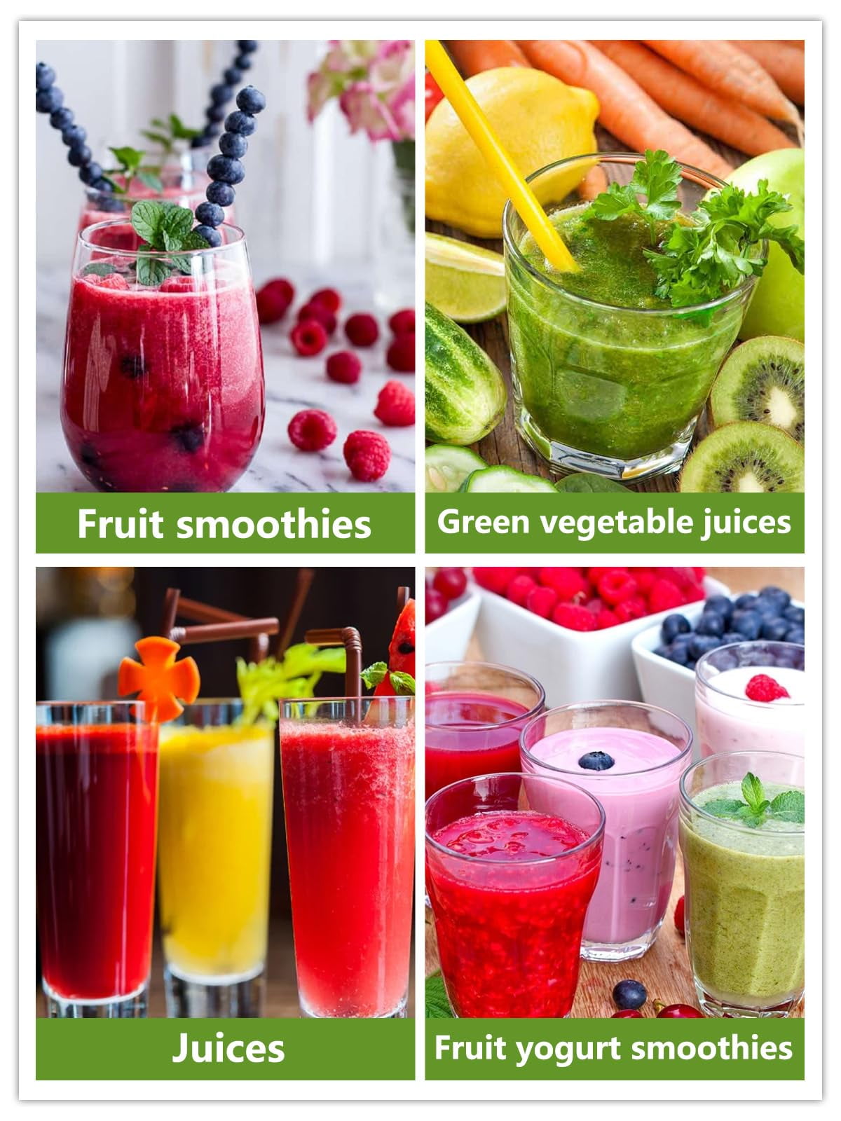 Portable Blender, 12oz Smoothie Blender Cup with 4000ml rechargeable Battery, 10 Blades, Crushable Ice, Suitable for Shakes and Smoothies, Suitable for Travel, Sports, Camping and Fitness