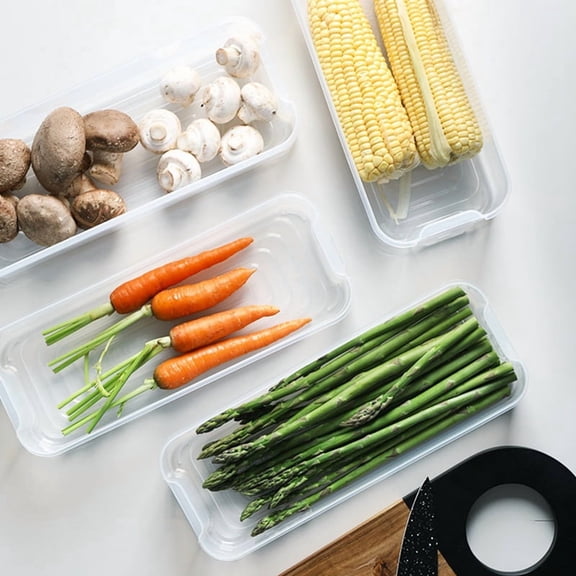 1 x 3 layer storage box-Transparent