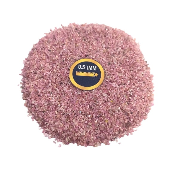 Gradelygems Ruby Crushed Sand Powder 0.5-1mm | 2 Ounce Pack | Perfect for Jewelry, Healing, and Crafts