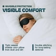 thumbnail image 6 of White Classic Luxury Collection 200 Thread Count Cotton Zippered Pillow Protectors, White, King, 6 Count, 6 of 7