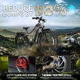 thumbnail image 6 of Young Electric E-Scout Pro Hunting Ebike Peak 1500W, Electric Bike for Adults LG 48V 960Wh, 120+ miles, 26" x 4.0", 400 lbs, 28 MPH Class 3, UL2849, 6 of 10