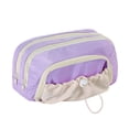 thumbnail image 3 of Under $1 Pencil Case, Drawstring Large Capacity Multi-Layer Fabric Pen Pouch, Stain-Resistant Stationery Organizer for Junior College by PALIFEUR, 3 of 8