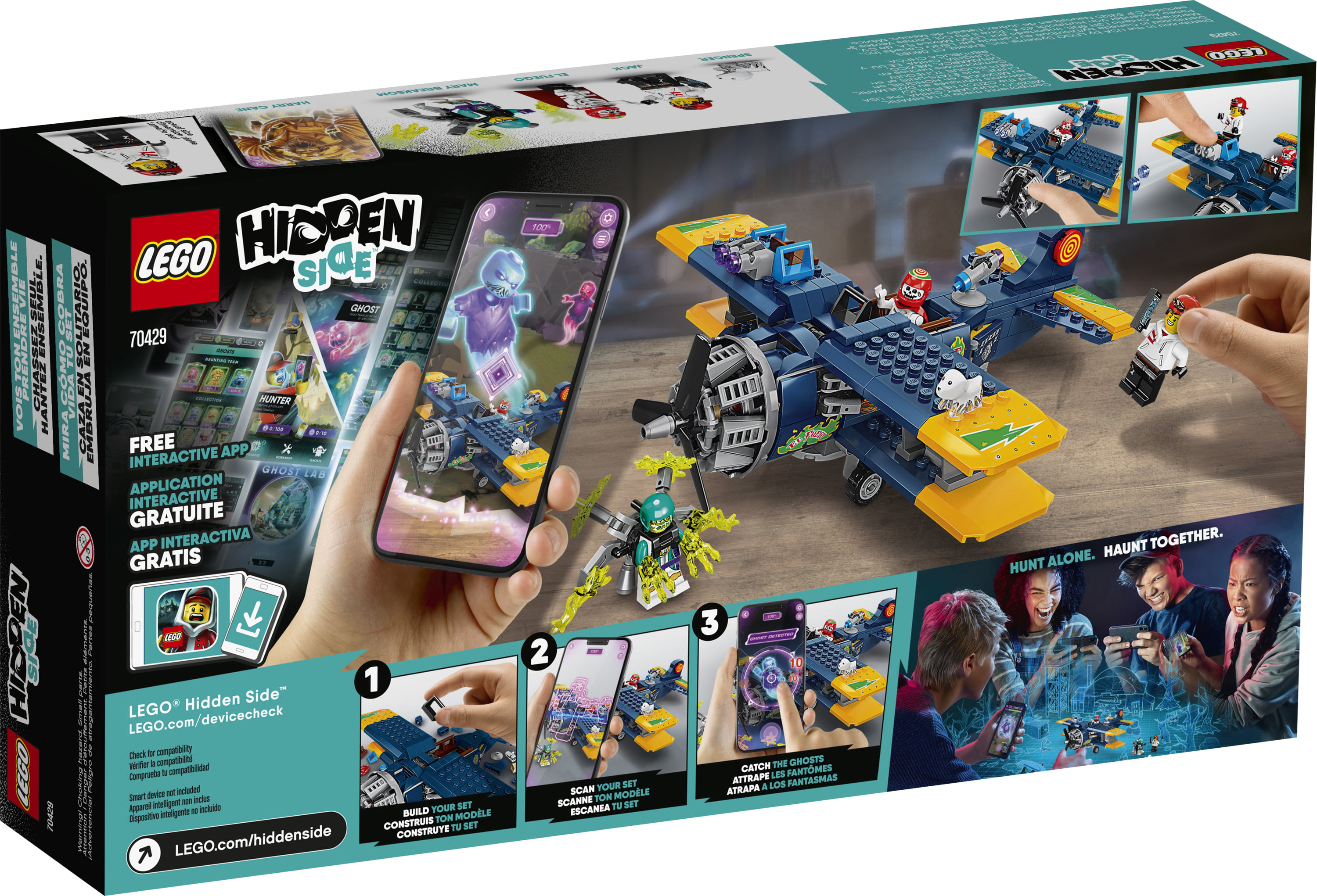 LEGO Hidden Side El Fuego's Stunt 70429 Augmented Reality (AR) Play Experience for Kids (295 Pieces) -