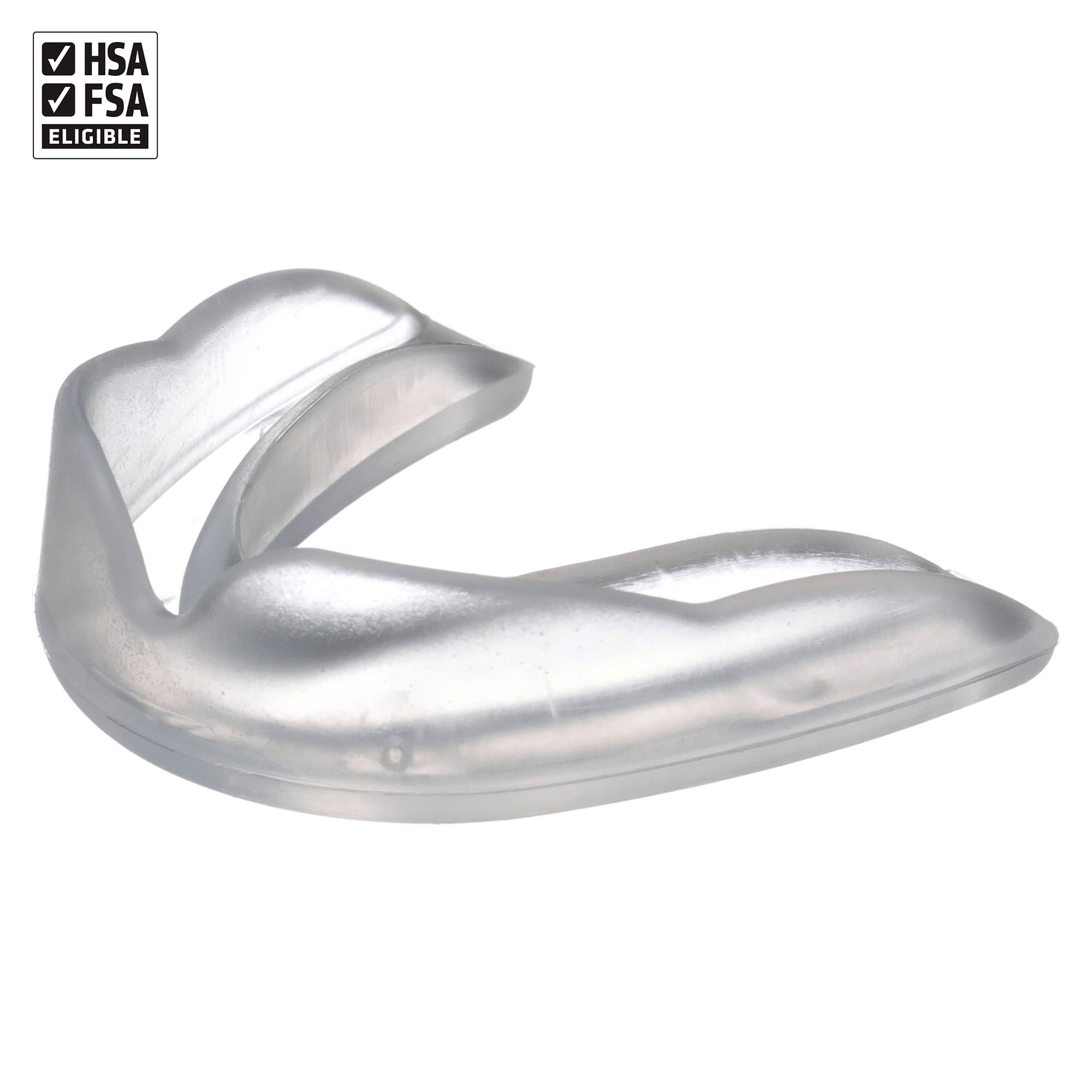 (4 pack) Shock Doctor, EZ Sport Multi-Sport Mouthguard, Adult, Clear