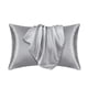 thumbnail image 2 of Funda de almohada de satén para cabello y piel, juego de 2 fundas de almohada de tamaño estándar y paquete de 2 fundas de almohada de satén suave (50,8 x 76,2 cm), 2 of 7