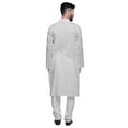 thumbnail image 3 of Atasi Kurta Pyjama Asymétrique Décontracté Imprimé pour Hommes Ensemble de Kurta Long de Designer, 3 of 4