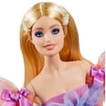 thumbnail image 5 of Barbie Birthday Wishes Doll (Blonde, 13-inch) in Gown, Gift for 6 Year Olds and up, 5 of 7