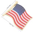 thumbnail image 2 of unbranded 10Ud Pin De Usa En Aleación Para Trajes Camisas Y Color Variado, 2 of 8