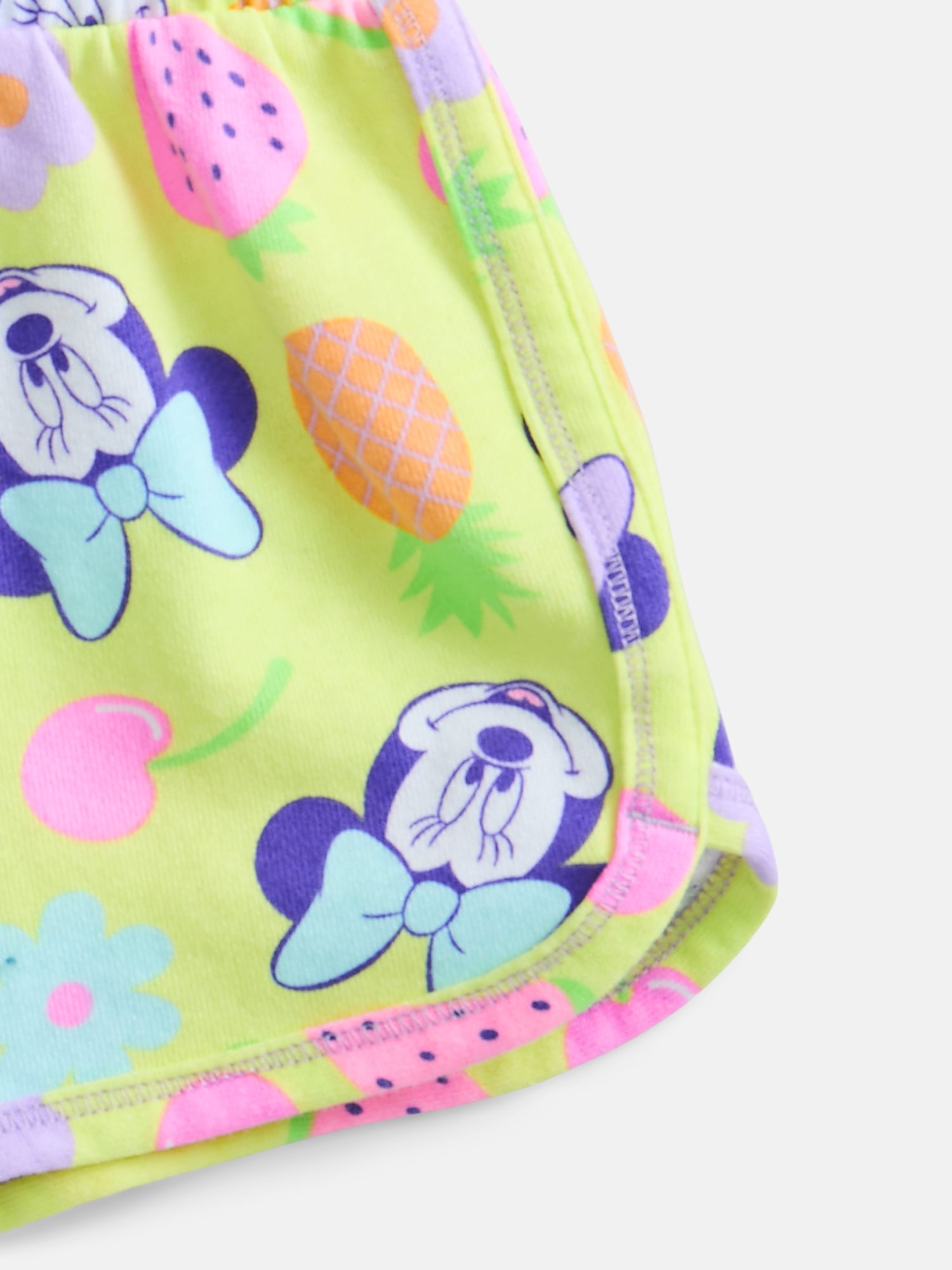 Minnie Mouse Toddler Girls Sleeveless Graphic Romper, Sizes 12M-5T