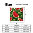 thumbnail image 5 of Watermelon Covers Inserts with Unique Patterns - Set of 2 Chair Pillow Covers, Available in 16x16, 18x18, 20x20 Inches for Any Occasion, 5 of 6