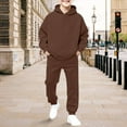 thumbnail image 6 of Mercatoo Kids Hoodie Sweatsuit Set Boys Girls 𝗥aglan Sleeve Tracksui𝘁 Pullover Hooded Sweatshirts and Jogger Pants Set Fall Athleisure, 6 of 6