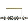 thumbnail image 5 of 47257-023 Eurofase Lighting Atomo - 50W 1 LED Chandelier-11.75 Inches Tall and 11.75 Inches Wide-Gold Finish-Smoke Glass Color, 5 of 5
