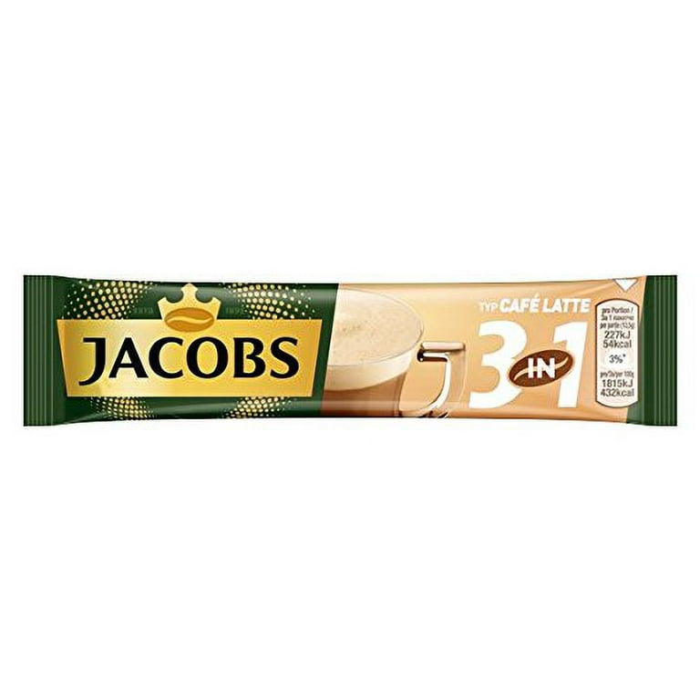Jacobs Coffee Specialities 3-In-1 Type Café Latte 10Sticks With Instant  Coffee 125G