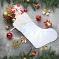 thumbnail image 6 of Coolnut 17.7 Inch Christmas Stockings, 2 PCS Light Blue Presonalized Large Stocking Sock for Family Holiday Xmas Party Decorations, 6 of 7