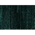 thumbnail image 1 of Ahgly Company Machine Washable Indoor Rectangle Abstract Turquoise Blue Modern Area Rugs, 5' x 7', 1 of 4