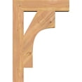 thumbnail image 3 of Ekena Millwork 3 1/2"W x 18"D x 26"H Westlake Block Smooth Bracket, Western Red Cedar, 3 of 25