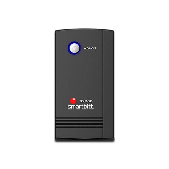 NO-BREAK Smatrbitt, de 800VA 400 W con 6 conexiones Nema 5-15. Smartbitt SBNB800
