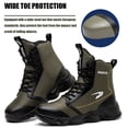 thumbnail image 2 of AUXDIQ Steel Toe Cap Boots Mens Womens Work Safety Boots Lightweight Non-Slip Safety Shoes, 2 of 6
