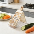 thumbnail image 2 of Cortador de verduras 4 en 1: rallador, cortador y rebanador de cocina con accesorios desmontables para la cocina casera, 2 of 2