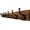 Brown, variant on Rustic Coat Rack Wall Mount,30" Long 7 Cast Iron Coat Hooks Wall Mounted,Heavy Duty Wood Wall Coat Hanger Hooks for Hanging Coats,Jacket,Clothes,Backpack,Farmhouse,Cherry