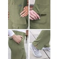 thumbnail image 1 of Adar Pro Heather Breakthrough Plus Scrub Set For Women - Enhanced V-Neck Top & Multi Pocket Pants, 1 of 6