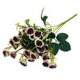 thumbnail image 2 of Ramo de rosas artificiales Toystoory 2020 decorativo morado oscuro, 2 of 6