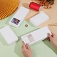 thumbnail image 3 of 16 cajas de cartón blancas con cajón, rectangulares de 6,38 x 3,62 x 1,26 pulgadas, de papel kraft, ideales para regalos, galletas, bodas, fiestas o para envolver joyas., 3 of 9