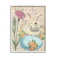 thumbnail image 5 of Stupell Industries Easter Bunny Spring Blue Egg Vintage Postal Script, 11 x 14, Design by Daphne Polselli, 5 of 5