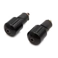 thumbnail image 1 of 2Pcs 17mm Tapón de Manillar Anti Vibración Puño de Agarre de Metal Negro para Moto GS, 1 of 1