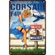 thumbnail image 1 of Cartel de Metal Wdftyju Protección UV Vintage Bar Wall, 1 of 7